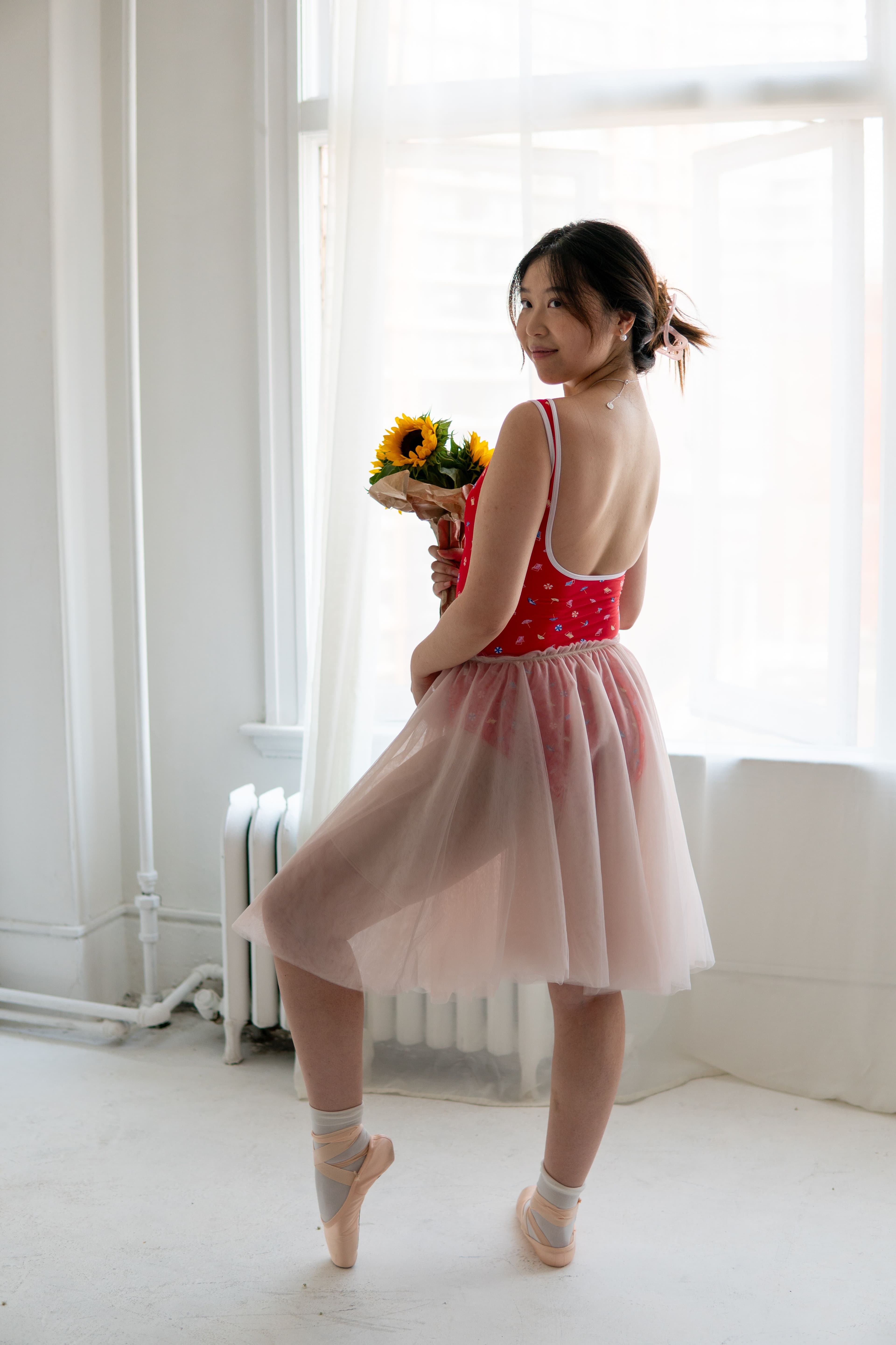 Grand Allegro Leotard — Red Beach — view 2