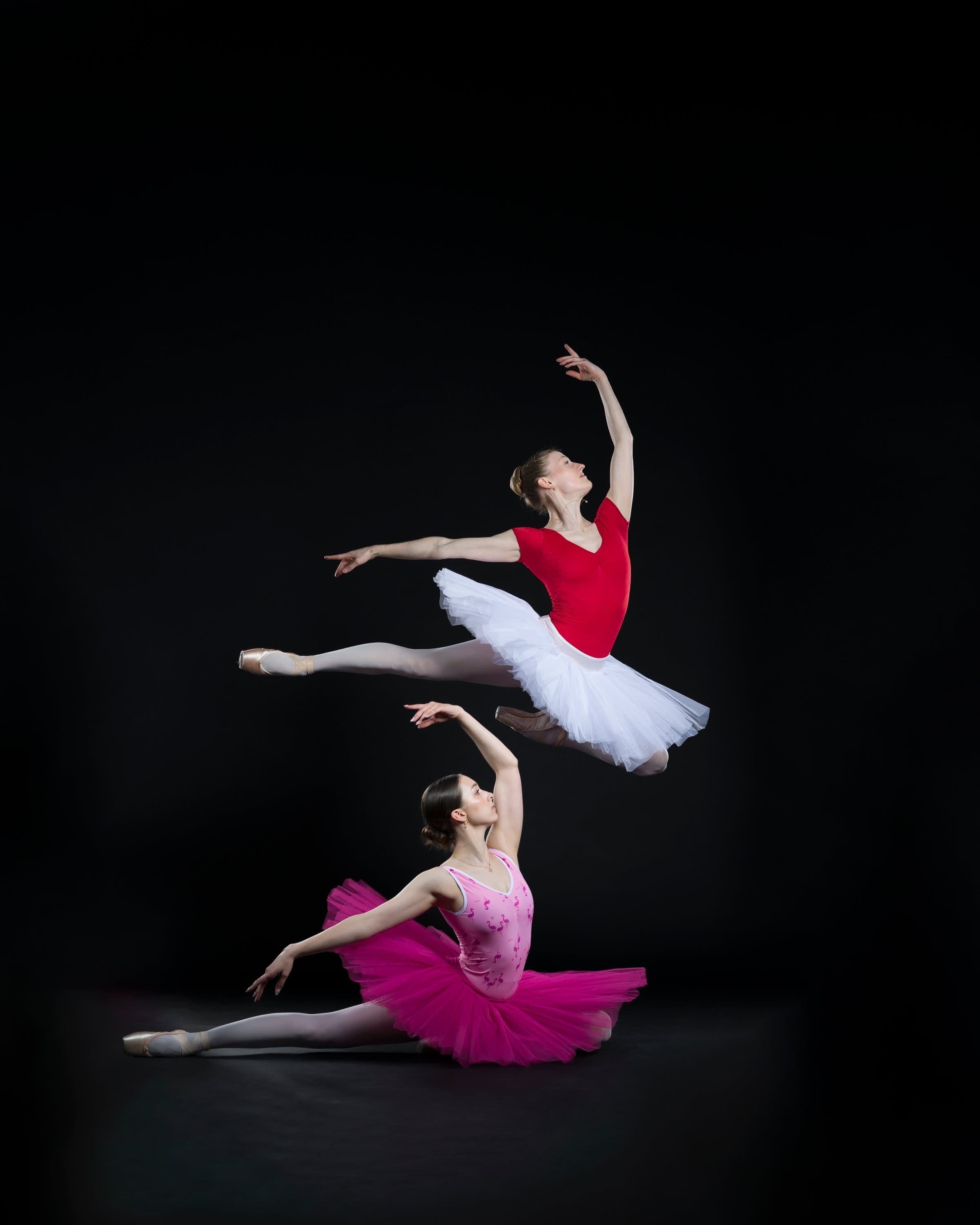 Arabesque Leotard — Red — view 4